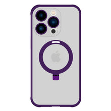 Заредете изображение във визуализатора на галерията – Tel Protect Magical Magsafe Stand Case for Iphone 15 Plus purple

