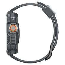 Заредете изображение във визуализатора на галерията – Spigen Rugged Armor Pro Case for Apple Watch Ultra 1/2 (49 mm) - Dark Gray
