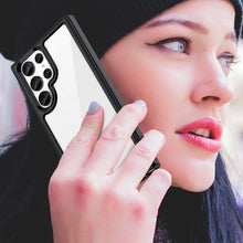 Заредете изображение във визуализатора на галерията – Outer Space Case for Samsung Galaxy S23 Ultra cover with a flexible frame black
