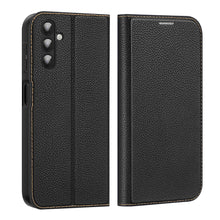 Заредете изображение във визуализатора на галерията – Dux Ducis Skin X2 case Samsung Galaxy A14 5G flip case wallet stand black
