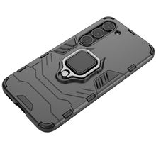 Заредете изображение във визуализатора на галерията – Ring Armor case for Samsung Galaxy S23 armored cover magnetic holder ring black
