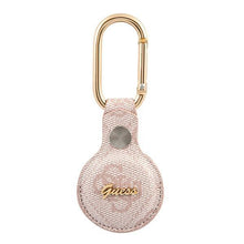 Заредете изображение във визуализатора на галерията – Guess GUATP4GMSRP AirTag case różowy/pink 4G Vintage Script
