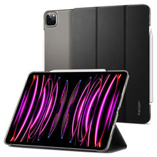 Заредете изображение във визуализатора на галерията – Spigen LIQUID AIR FOLIO IPAD PRO 12.9 2021 BLACK
