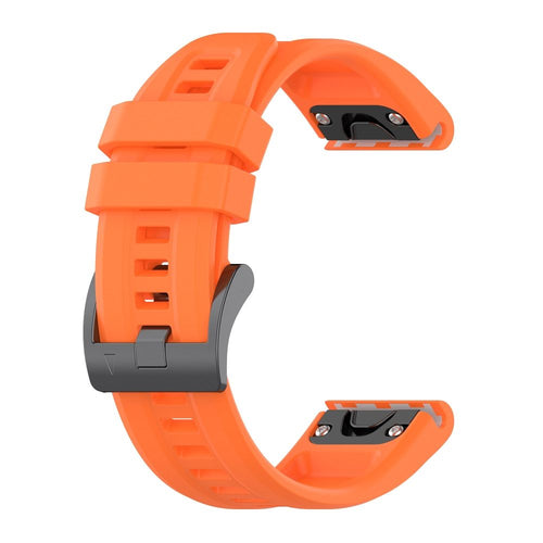 Wristband for smartwatch Garmin FENIX 3 / 3HR / 5X / 6X / 6X PRO / 7X / 7X PRO orange (8)