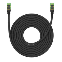 Заредете изображение във визуализатора на галерията – Baseus fast network cable RJ-45 cat.8 40Gbps 10m braided - black
