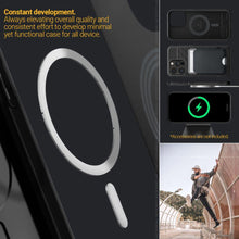 Заредете изображение във визуализатора на галерията – CASEOLOGY PARALLAX MAG MAGSAFE IPHONE 15 PRO MAX MATTE BLACK
