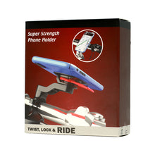 Заредете изображение във визуализатора на галерията – Bicycle holder Twist&amp;Lock black-red
