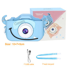 Заредете изображение във визуализатора на галерията – Digital camera for children C12 Cow blue
