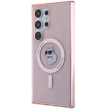 Заредете изображение във визуализатора на галерията – Karl Lagerfeld IML Choupette MagSafe case for Samsung Galaxy S24 Ultra - pink
