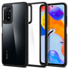 Заредете изображение във визуализатора на галерията – Spigen ultra hybrid гръб за xiaomi redmi note 11 pro / 11 pro 5g matte black - TopMag
