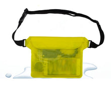 Заредете изображение във визуализатора на галерията – Waterproof pouch - Type 3 yellow
