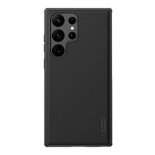 Заредете изображение във визуализатора на галерията – Nillkin Super Frosted Shield Pro Magnetic Case for Samsung Galaxy S23 Ultra with MagSafe armored cover black
