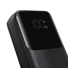 Заредете изображение във визуализатора на галерията – Joyroom powerbank 30W 10000mAh with built-in Lightning and USB-C cables black (JR-PBC06)
