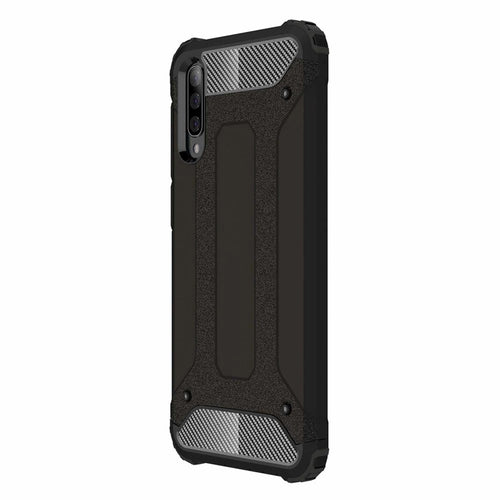 Hybrid Armor Case Tough Rugged Cover for Samsung Galaxy A50s / Galaxy A50 / Galaxy A30s black
