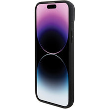 Заредете изображение във визуализатора на галерията – Original Case BMW Leather Hot Stamp BMHCP15MSLLBK for Iphone 15 Plus Black
