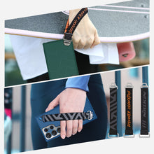 Заредете изображение във визуализатора на галерията – Nillkin Strap Case for Samsung Galaxy S23 Ultra armored case with a wrist strap black
