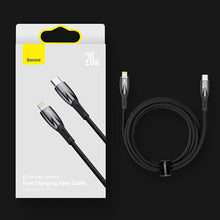 Заредете изображение във визуализатора на галерията – Baseus Glimmer Series cable USB-A - Lightning 2.4A 480Mbps 1m blue
