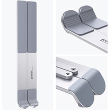 Заредете изображение във визуализатора на галерията – Ugreen foldable adjustable laptop stand silver (LP451)
