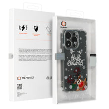 Заредете изображение във визуализатора на галерията – TEL PROTECT Christmas Case for Iphone 14 Design 1 Clear
