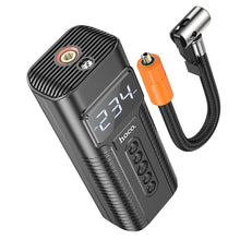 Заредете изображение във визуализатора на галерията – HOCO air pump for cars / bikes / motorcycles / bicycles / basketball etc. Roys PH55 black
