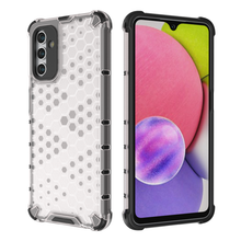 Заредете изображение във визуализатора на галерията – Honeycomb case for Samsung Galaxy A14 armored hybrid cover transparent
