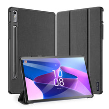 Заредете изображение във визуализатора на галерията – Dux Ducis Domo case for Lenovo Tab P11 Pro smart cover stand black
