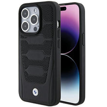 Заредете изображение във визуализатора на галерията – BMW Leather Seats Pattern case for iPhone 15 Pro Max - black

