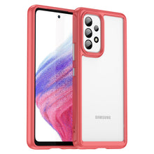 Заредете изображение във визуализатора на галерията – Outer Space Case for Samsung Galaxy A53 5G cover with a flexible frame red
