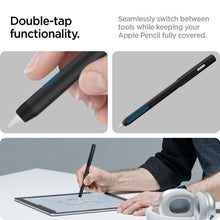 Заредете изображение във визуализатора на галерията – Spigen DA201 CLIP CASE Apple PENCIL 2 BLACK

