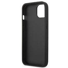 Заредете изображение във визуализатора на галерията – Guess GUHCP13MSA4GSBK iPhone 13 6,1" czarny/black hardcase Saffiano 4G Metal Logo
