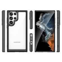 Заредете изображение във визуализатора на галерията – Outer Space Case for Samsung Galaxy S23 Ultra cover with a flexible frame black
