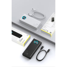 Заредете изображение във визуализатора на галерията – Baseus Amblight powerbank 65W 30000mAh Overseas Edition white (PPLG000102)

