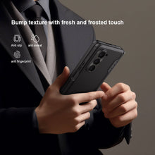 Заредете изображение във визуализатора на галерията – Nillkin Super Frosted Shield Fold Case for Samsung Galaxy Z Fold 5 5G green (bracket)
