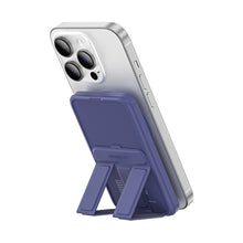 Заредете изображение във визуализатора на галерията – Amazing Thing Power bank Thunder Pro Stand 5000mAh TPM5KSBU - Type C - magnetic with induction charger blue

