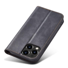 Заредете изображение във визуализатора на галерията – Magnet Fancy Case case for iPhone 14 Plus flip cover wallet stand black
