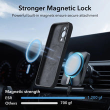 Заредете изображение във визуализатора на галерията – ESR Cloud Halolock case with MagSafe for iPhone 15 Pro Max - black
