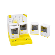 Заредете изображение във визуализатора на галерията – Baseus set 6in1 display + 5x 18W charger + USB cable - Lightning 1m
