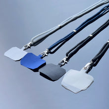 Заредете изображение във визуализатора на галерията – Stylish cord lanyard with a white keypad inlay
