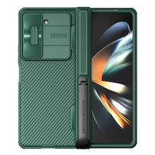 Заредете изображение във визуализатора на галерията – Nillkin CamShield Fold Case for Samsung Galaxy Z Fold 5 5G green (bracket)
