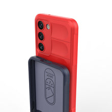 Заредете изображение във визуализатора на галерията – Magic Shield Case for Samsung Galaxy S23 flexible armored cover red
