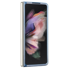 Заредете изображение във визуализатора на галерията – Original Case GUESS - hardcase Leather 4G Triangle Strass GUHCZFD5P4TDPB for Samsun Galaxy Z Fold 5 Blue
