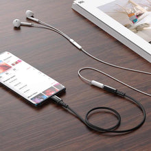 Заредете изображение във визуализатора на галерията – Acefast cable audio type c - jack 3,5mm (female) aluminum alloy c1-07 18 cm black - TopMag
