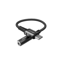Заредете изображение във визуализатора на галерията – Acefast cable audio type c - jack 3,5mm (female) aluminum alloy c1-07 18 cm black - TopMag
