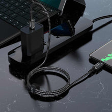 Заредете изображение във визуализатора на галерията – Acefast cable type c to type c 3a pd60w aluminum alloy c1-03 1,2 m grey - TopMag
