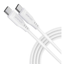 Заредете изображение във визуализатора на галерията – Acefast cable type c to type c 3a pd60w c3-03 1,2 m white - TopMag
