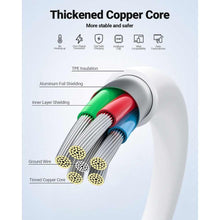 Заредете изображение във визуализатора на галерията – Acefast cable type c to type c 3a pd60w c3-03 1,2 m white - TopMag
