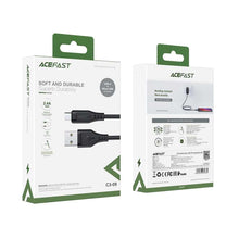 Заредете изображение във визуализатора на галерията – Acefast cable usb to micro 2,4a c3-09 1,2 m black - TopMag
