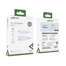 Заредете изображение във визуализатора на галерията – Acefast cable usb to micro 2,4a c3-09 1,2 m white - TopMag
