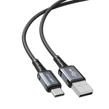 Заредете изображение във визуализатора на галерията – Acefast cable usb to type c 3a aluminum alloy c1-04 1,2 m grey - TopMag
