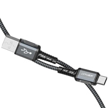 Заредете изображение във визуализатора на галерията – Acefast cable usb to type c 3a aluminum alloy c1-04 1,2 m grey - TopMag
